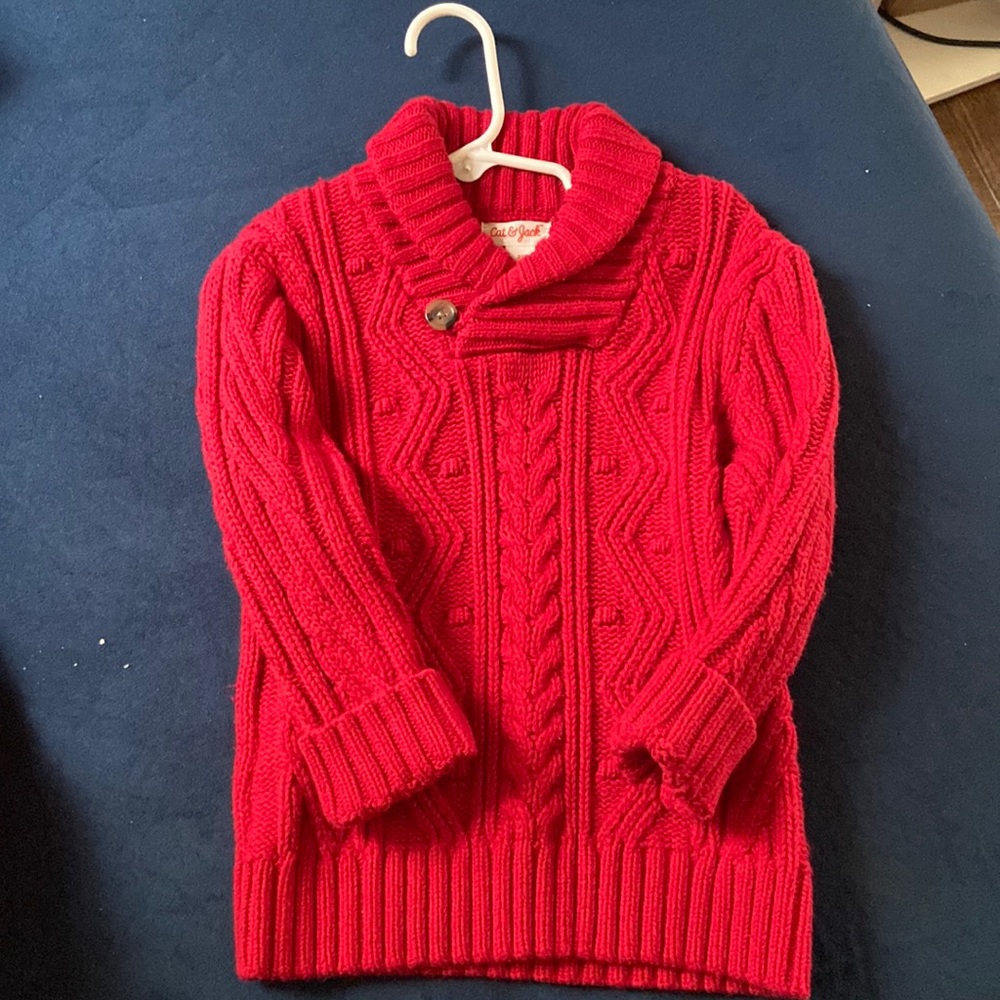 Red Boys Sweater